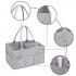 S2049 - Kono Felt Caddy Organiser With Storage - Grey